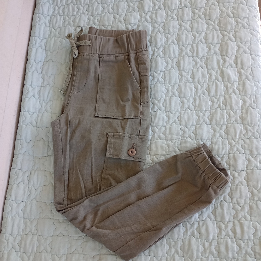 S.O.N.G High Waisted Cargo Pants Sz 1/25